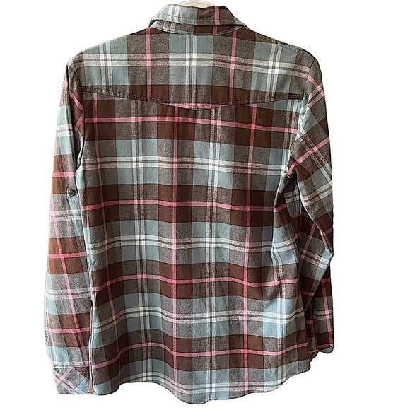nwot Matchstick Plaid Flannel Shirt Size Small - Picture 3 of 10